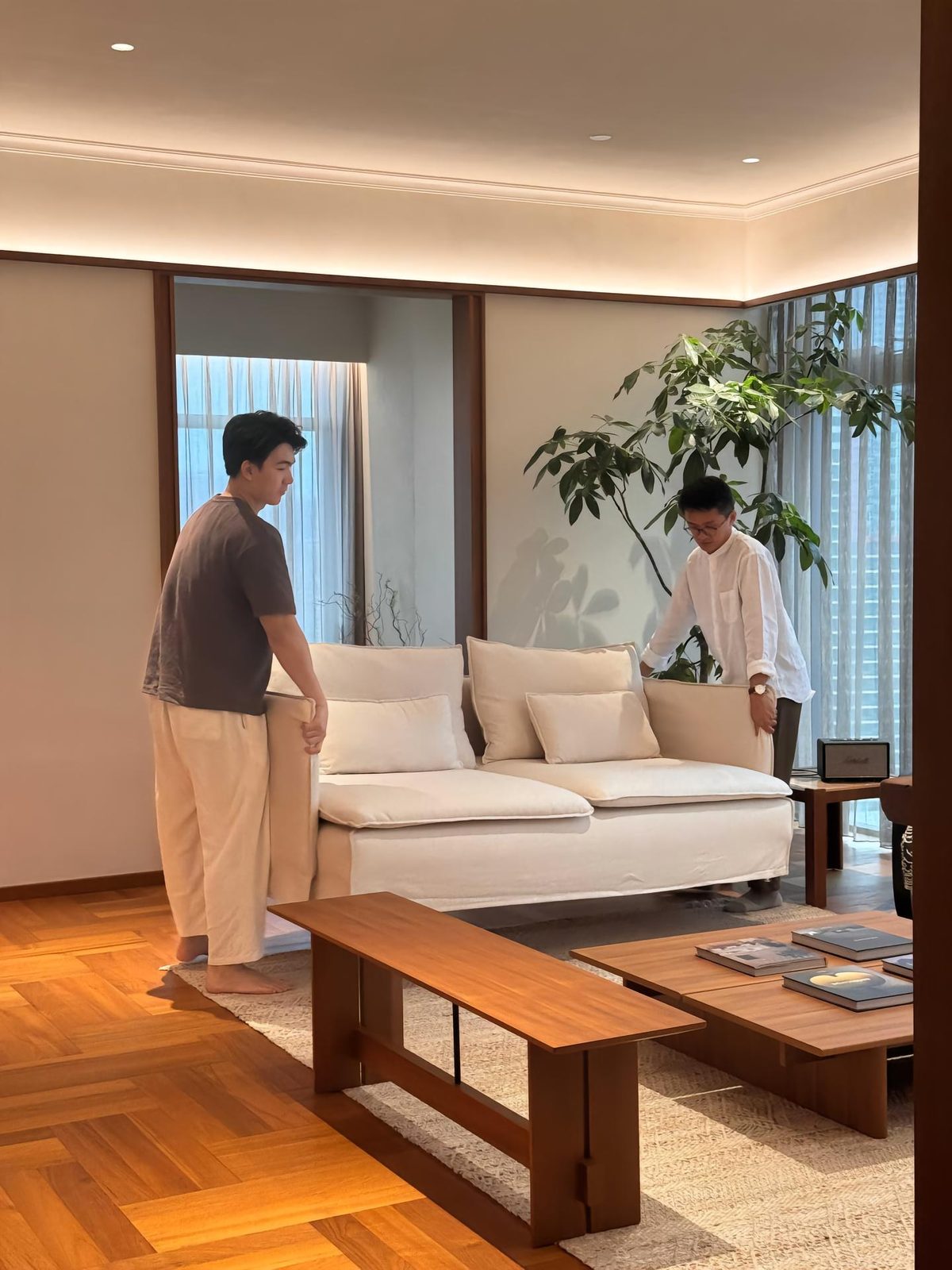 珠海室内设计 · 软装摆场 · 现场软装布置与实景还原
